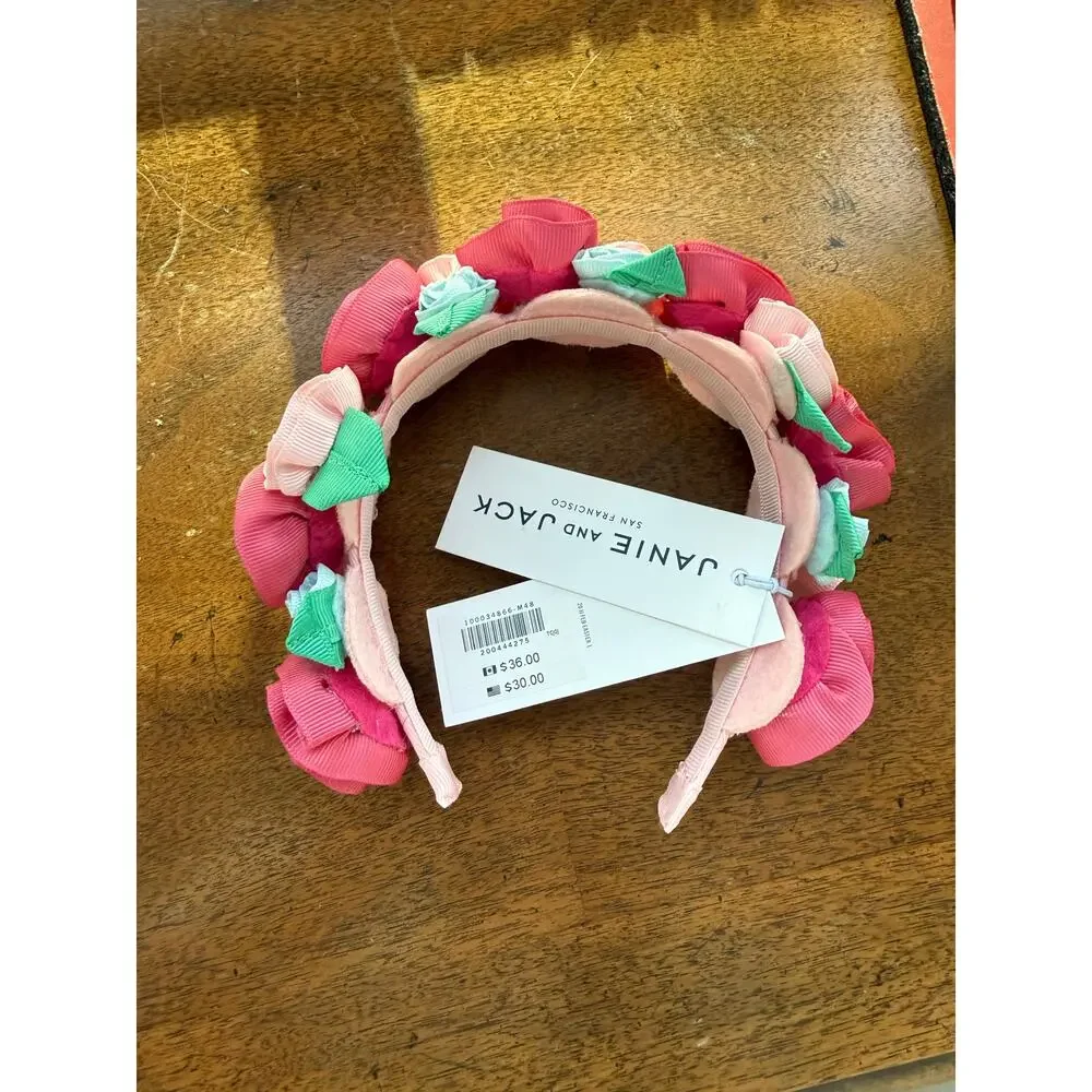 NWT Girls Rose Headband